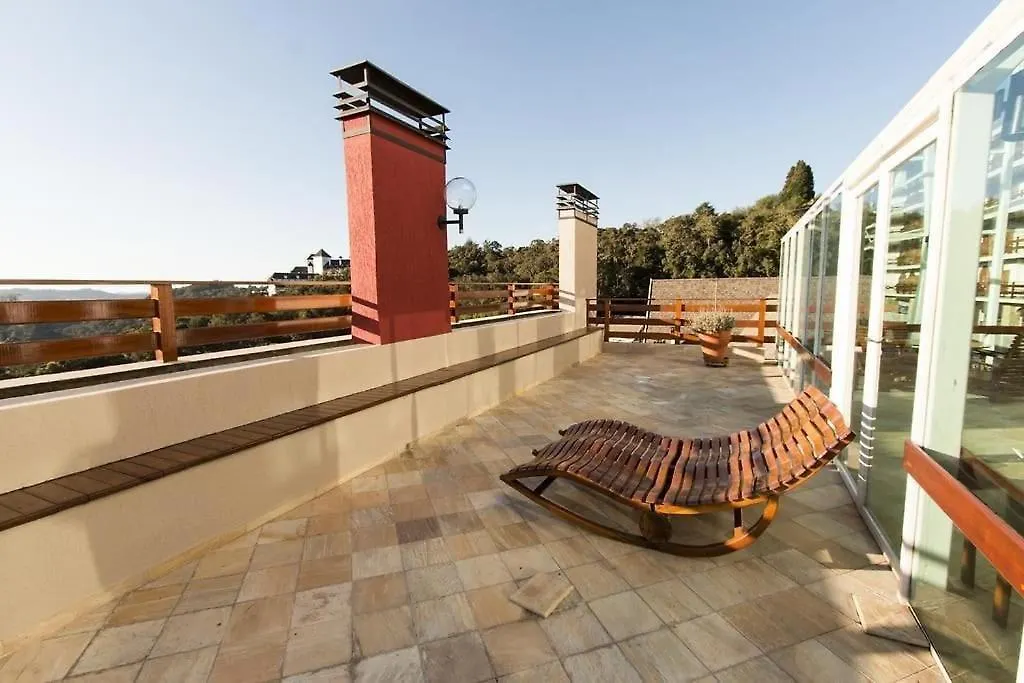 Flat Duplex Quatre Saisons Com Linda Vista Panoramica Διαμέρισμα Campos do Jordão